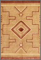 Modcar Hand Knotted Wool Rug 6' 1" x 8' 11" 6' 1" X 8' 11" (185 X 272) / Brown / Wool