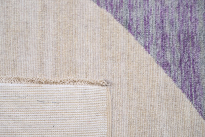 Modern Hand Crafted Woolen Rug 7'8" X 9'0"