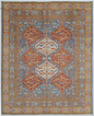 Oushak Hand Knotted Wool Rug 8' 6" x 10' 6" 8' 6" X 10' 6" (259 X 320) / Blue / Wool