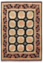 Revival Hand Knotted Wool Rug 5' 6" x 8' 0" 5' 6" X 8' 0" (168 X 244) / Black / Wool