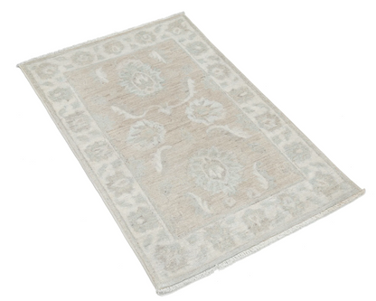 Serenity Hand Knotted Wool Rug 2' 2" X 3' 4"