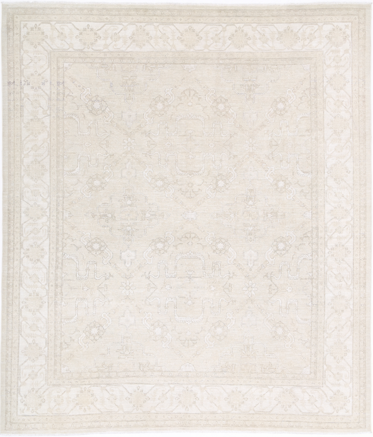 Serenity Hand Knotted Wool Rug 8' 2" X 9' 7"