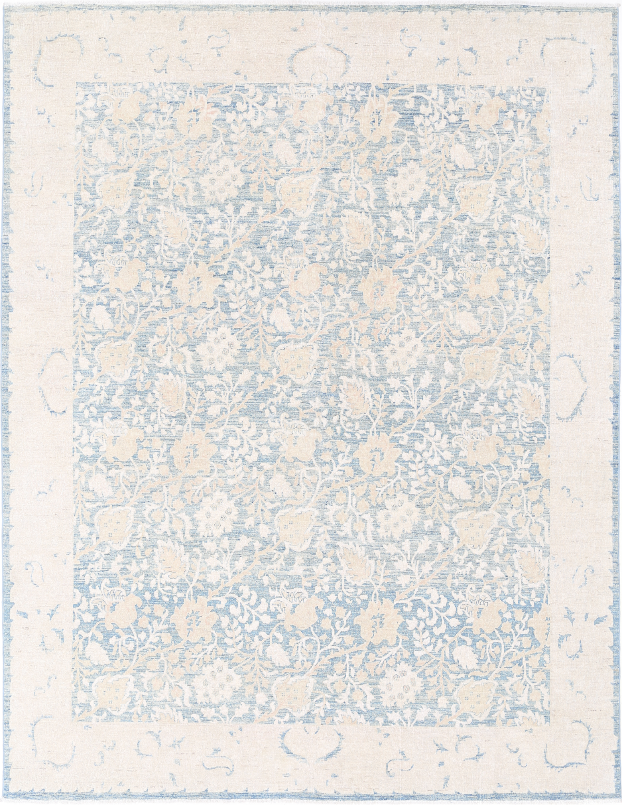 Serenity Hand Knotted Wool Rug 8' 0" X 10' 7"