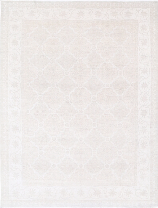 Serenity Hand Knotted Wool Rug 9' 1" X 11' 11"