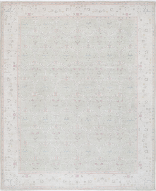 Serenity Hand Knotted Wool Rug 8' 2" X 10' 1"