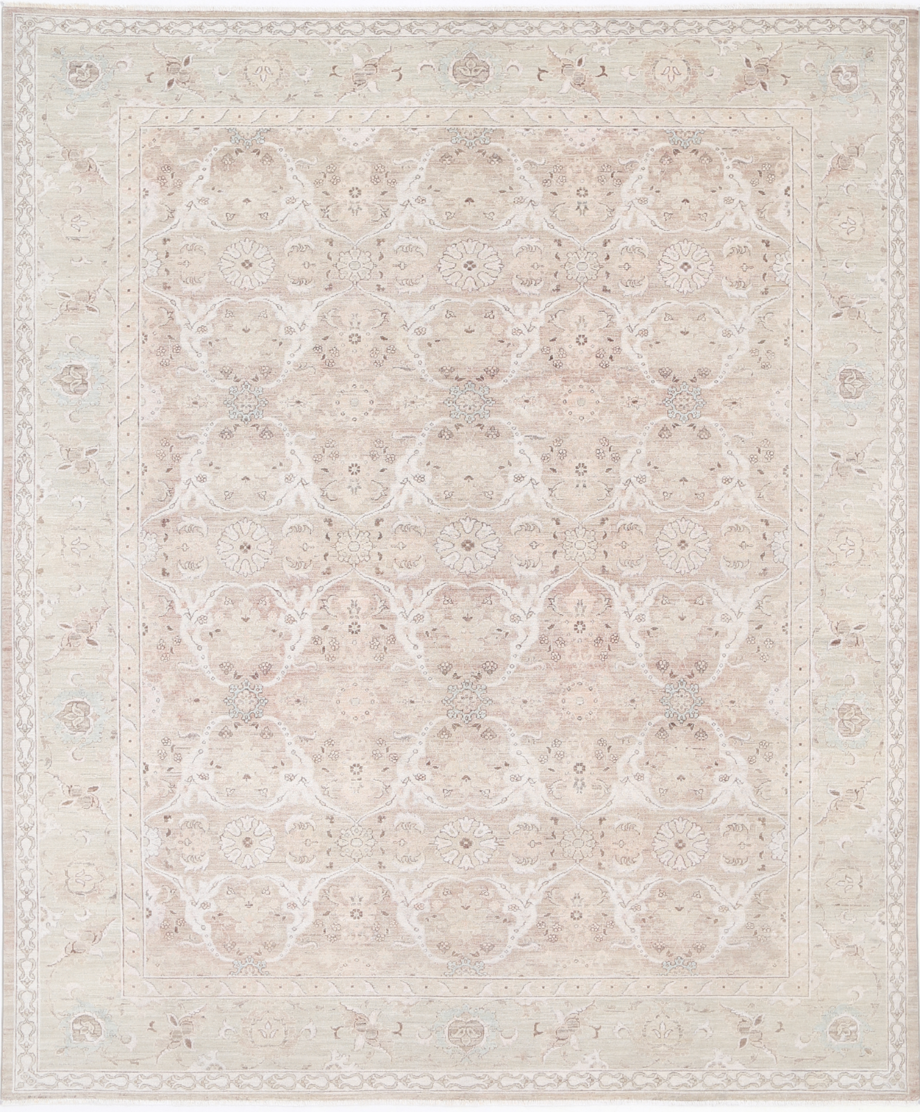 Serenity Hand Knotted Wool Rug 8' 2" X 10' 2"