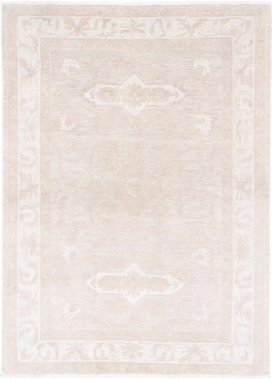 Serenity Hand Knotted Wool Rug 3' 11" X 5' 7"