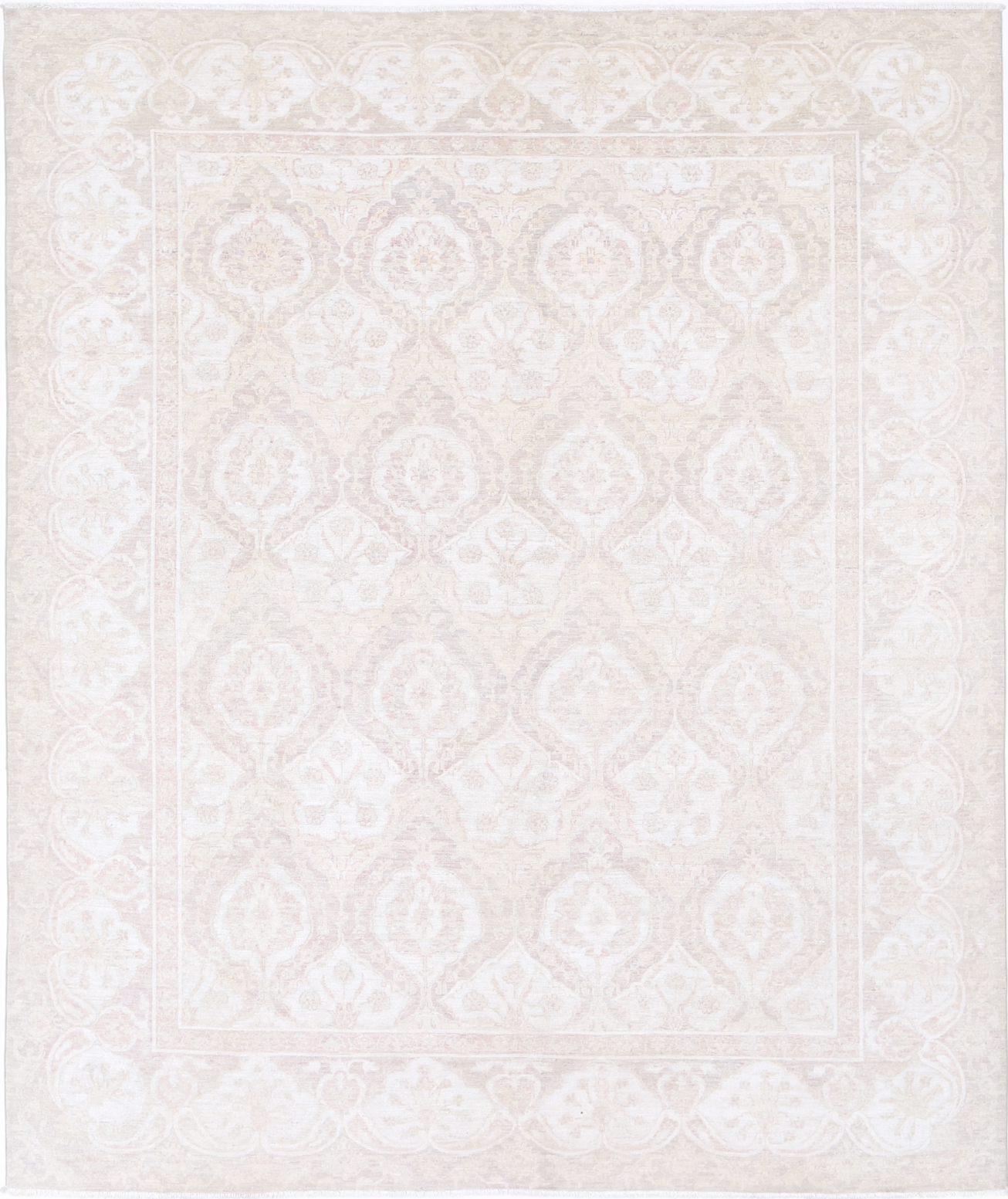 Serenity Hand Knotted Wool Rug 8' 2" X 9' 9"