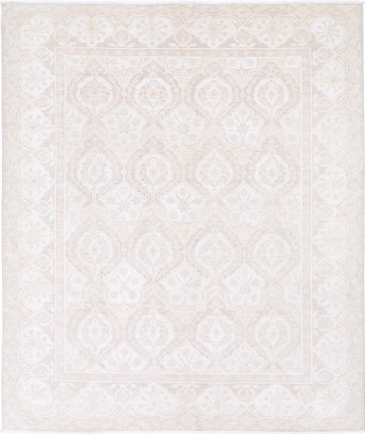 Serenity Hand Knotted Wool Rug 8' 2" X 9' 9"