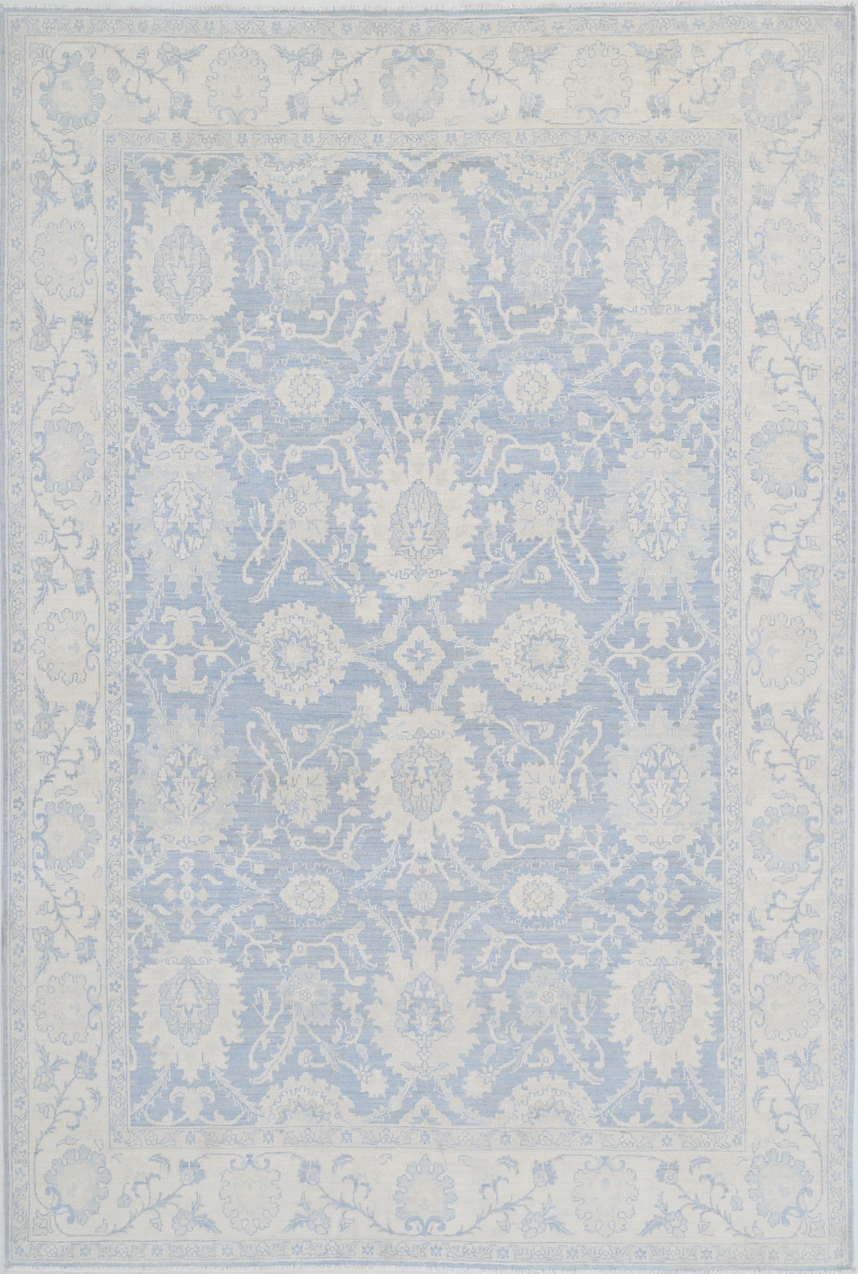 Serenity Hand Knotted Wool Rug 6' 5" X 9' 6"