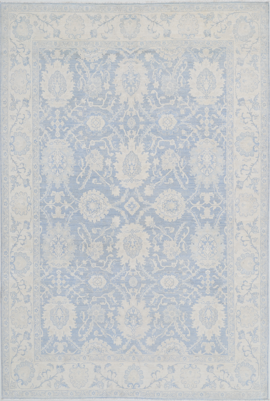 Serenity Hand Knotted Wool Rug 6' 5" X 9' 6"