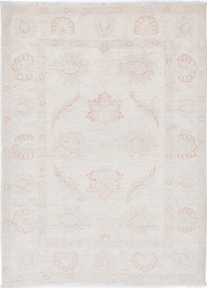 Serenity Hand Knotted Wool Rug 2' 9" X 3' 11"