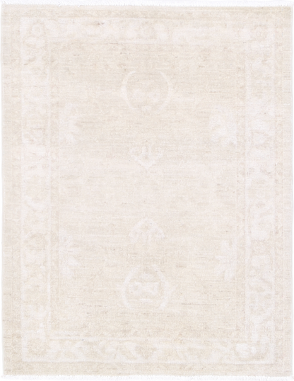 Serenity Hand Knotted Wool Rug 2' 7" X 3' 5" 2' 7" X 3' 5" (79 X 104) / Brown / Wool