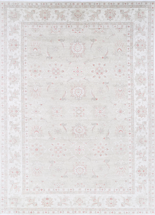 Serenity Hand Knotted Wool Rug 9' 8" X 13' 7" 9' 8" X 13' 7" (295 X 414) / Gold / Wool