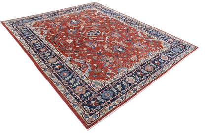 Ziegler Hand Knotted Wool Rug 8' 0" x 9' 7"