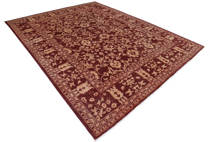 Ziegler Hand Knotted Wool Rug 9' 1" X 11' 8"