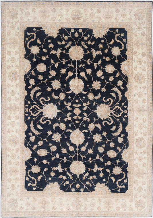 Ziegler Hand Knotted Wool Rug 8' 10" X 12' 10"