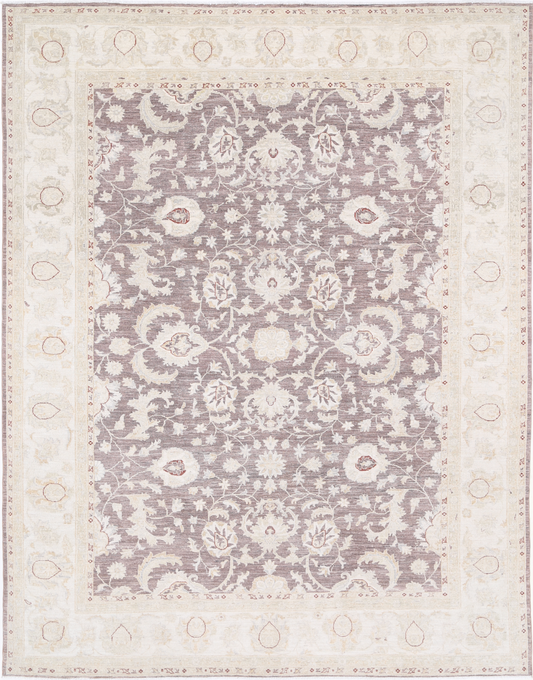 Ziegler Hand Knotted Wool Rug 9' 0" X 11' 9"