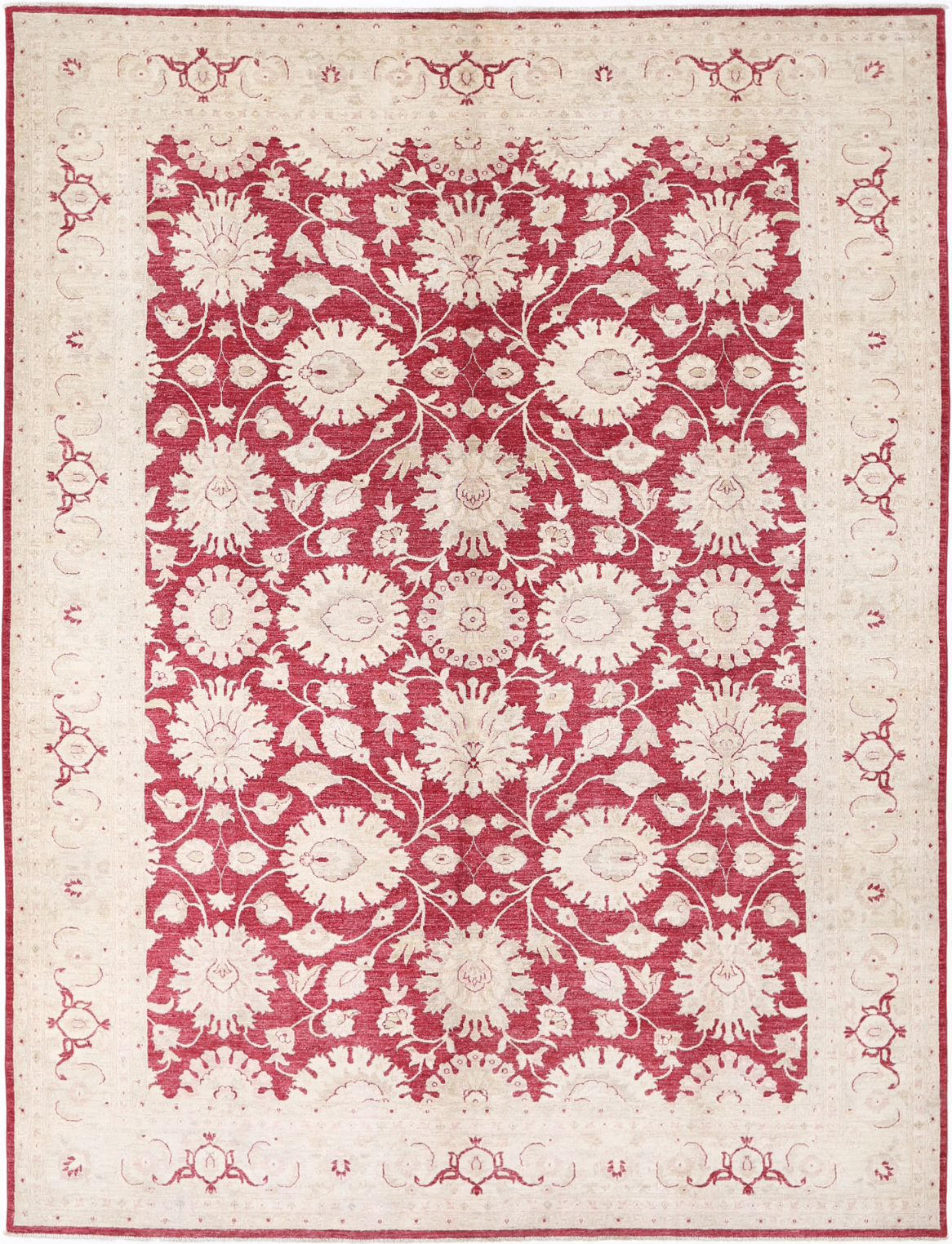 Ziegler Hand Knotted Wool Rug 9' 0" X 11' 11"