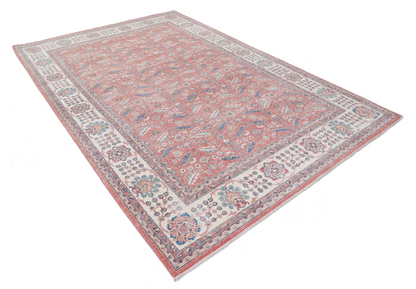 Ziegler Hand Knotted Wool Rug 6' 10" X 10' 0"