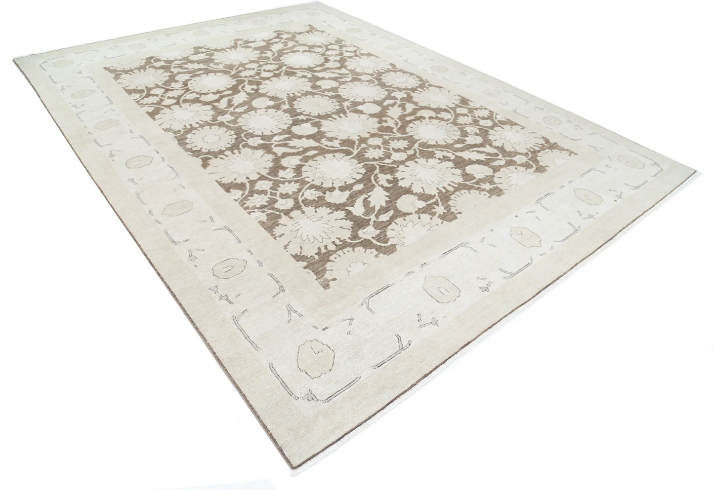 Ziegler Hand Knotted Wool Rug 8' 10" X 11' 9"